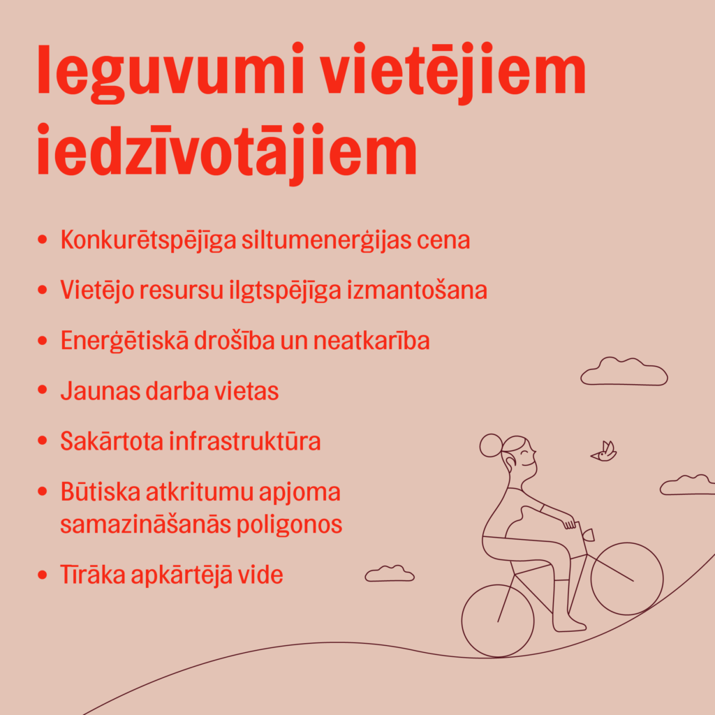 Ieguvumi vietējiem iedzīvotājiem