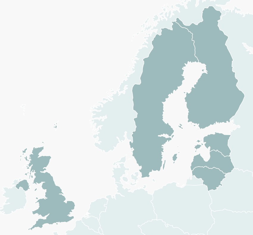 Gren strādā šādās valstīs