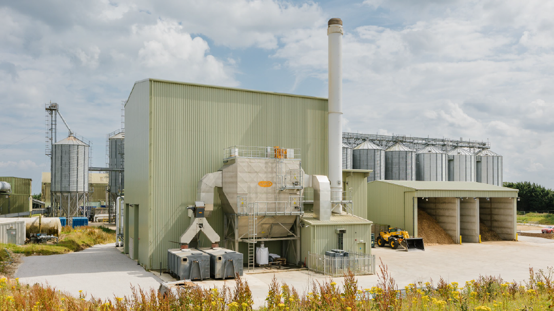 Gren Energy Ltd Biomass Heat Energy Centre for Muntons Maltings